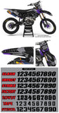 Kawasaki MX24 Grey Graphic Kit