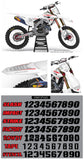MX13 Graphic Kit for Honda's
