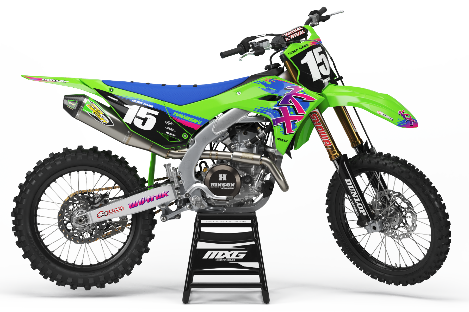 Kawasaki 85 KX (2022-2024) deco kit - Blacky - Motorcycle Deco Kit Shop Kawasaki 85 KX (2022-2024) deco kit - Blacky - Motorcycle Deco Kit Shop