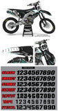 Kawasaki Factory 2.0 Black Graphic Kit