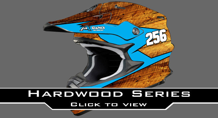 Hardwood Series Helmet Wrap – MX Graphics