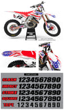 MX6 Graphic Kit for Honda's