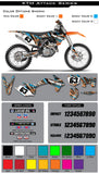 KTM Attack Graphic Kit