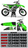 Kawasaki MX12 Graphic Kit