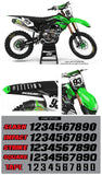 Kawasaki MX13 Graphic Kit Green
