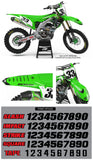 Kawasaki MX17 Graphic Kit