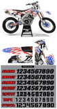 Kawasaki MX6 Graphic Kit