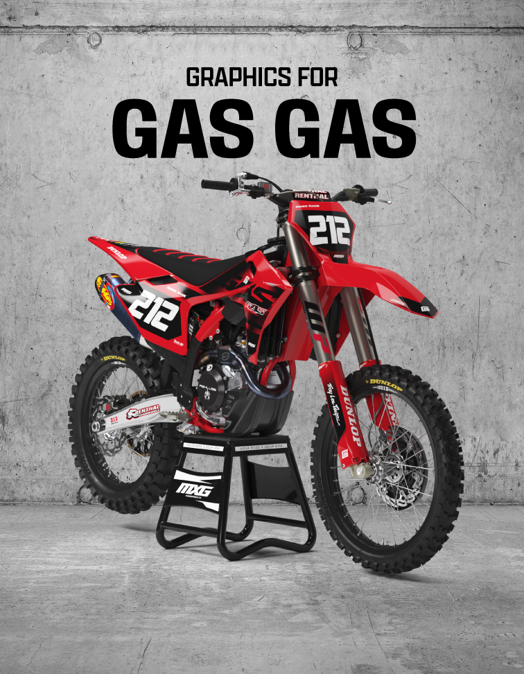 Gas Gas Semi Custom Graphics