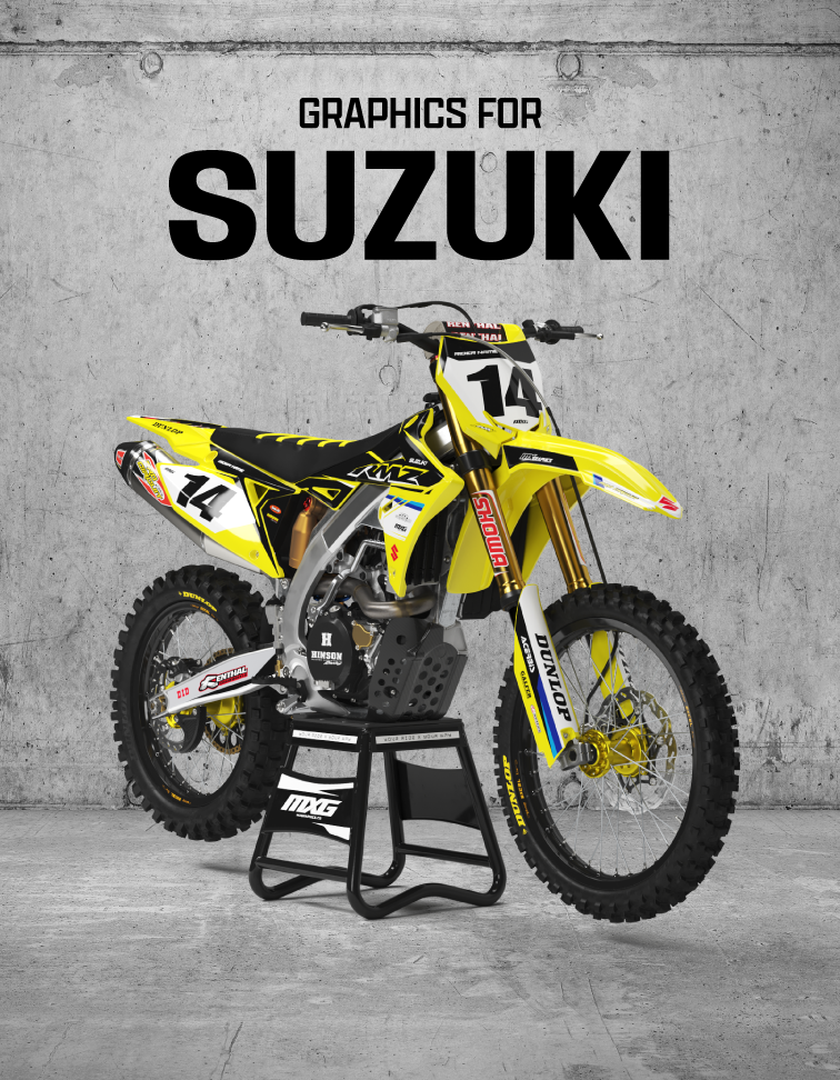 Motorcross Graphix MX Graphics - premium motocross customizable graphics