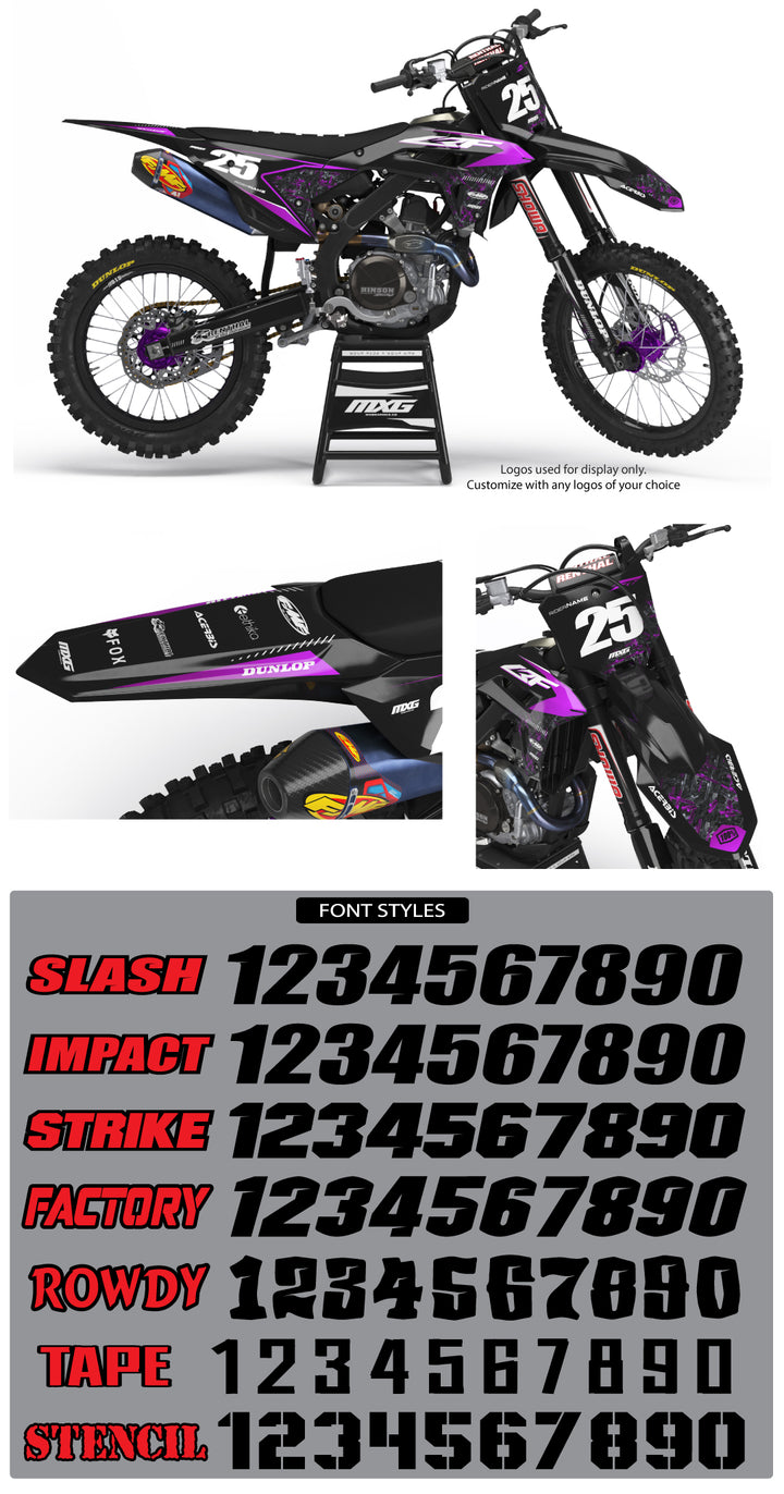 Forged Graphic Kit for Honda's