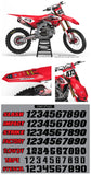 True MX Trilogy Graphic Kit for Honda's