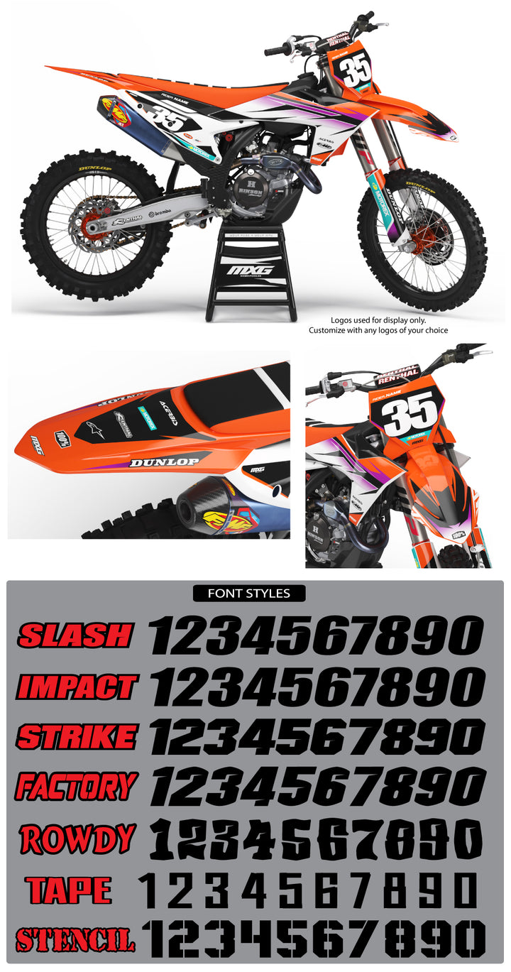 Factory 2.0 Graphic Kit for KTM