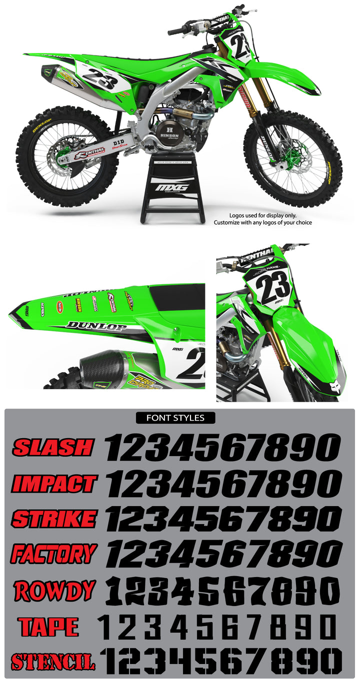 Kawasaki Factory 24 Graphic Kit