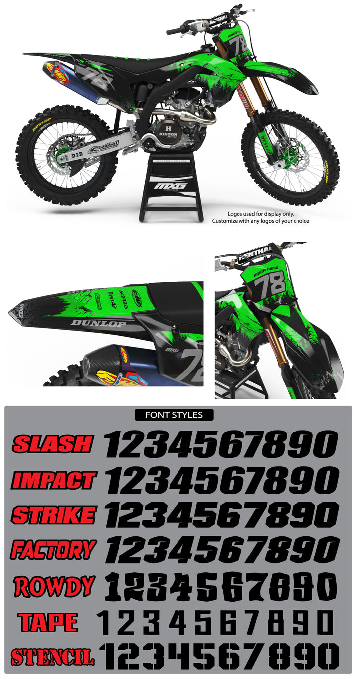 Kawasaki Wilderness Graphic Kit