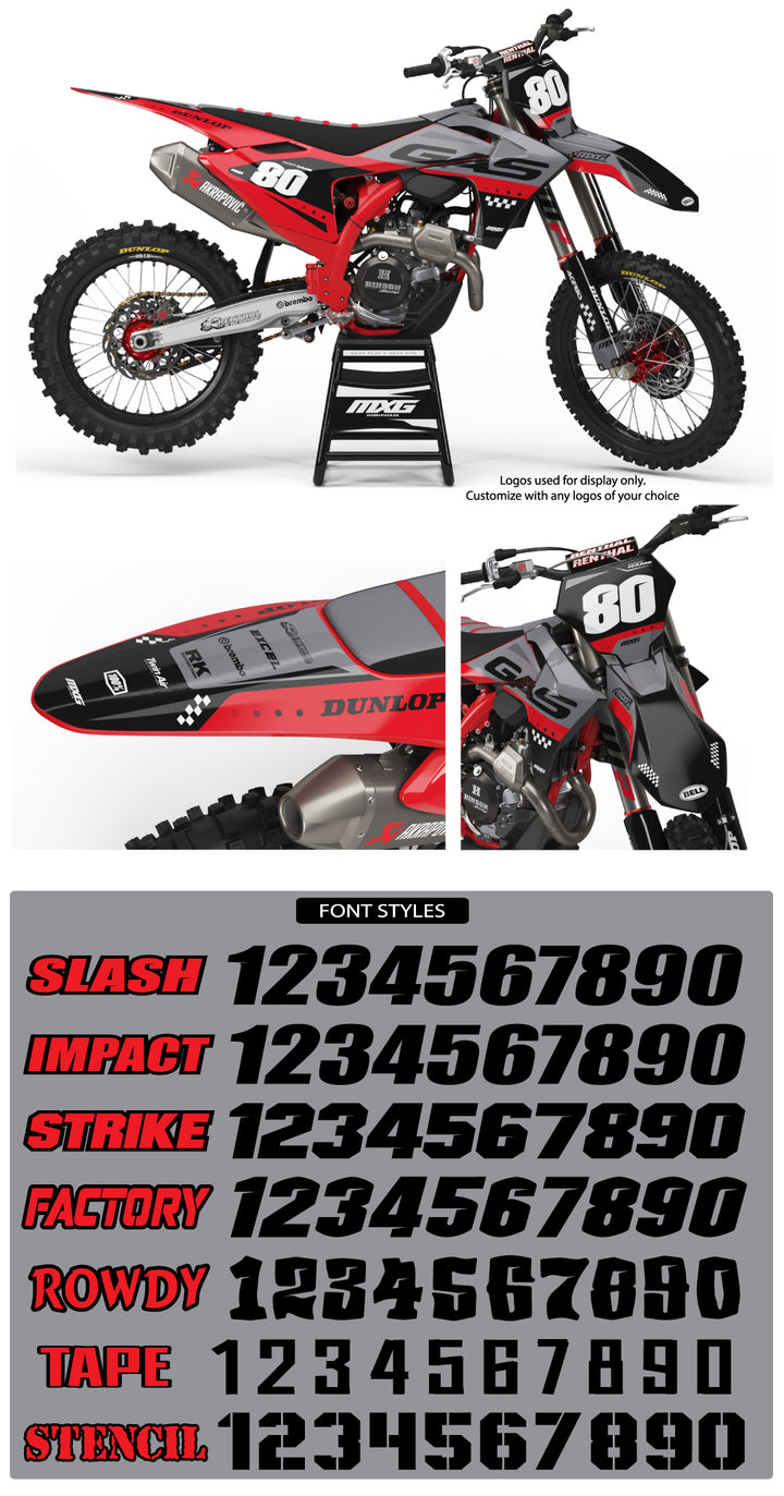 Gas Gas MX12 Series Graphic Kit