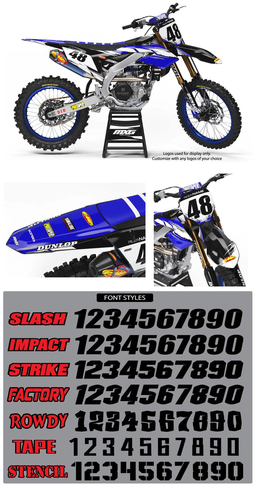 Yamaha MX21 Graphic Kit