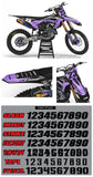 MX28 Lavender Graphic Kit for Honda's