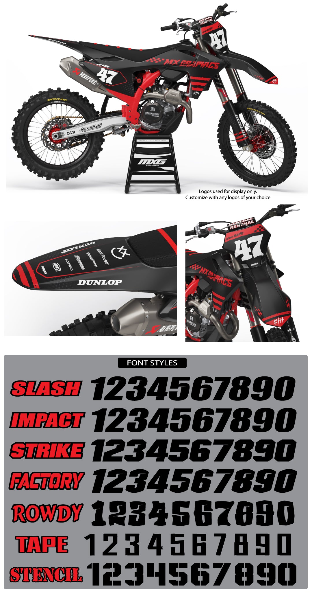 Gas Gas MX2 Series Graphic Kit