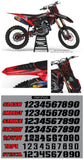 MX32 Graphic Kit for Honda's