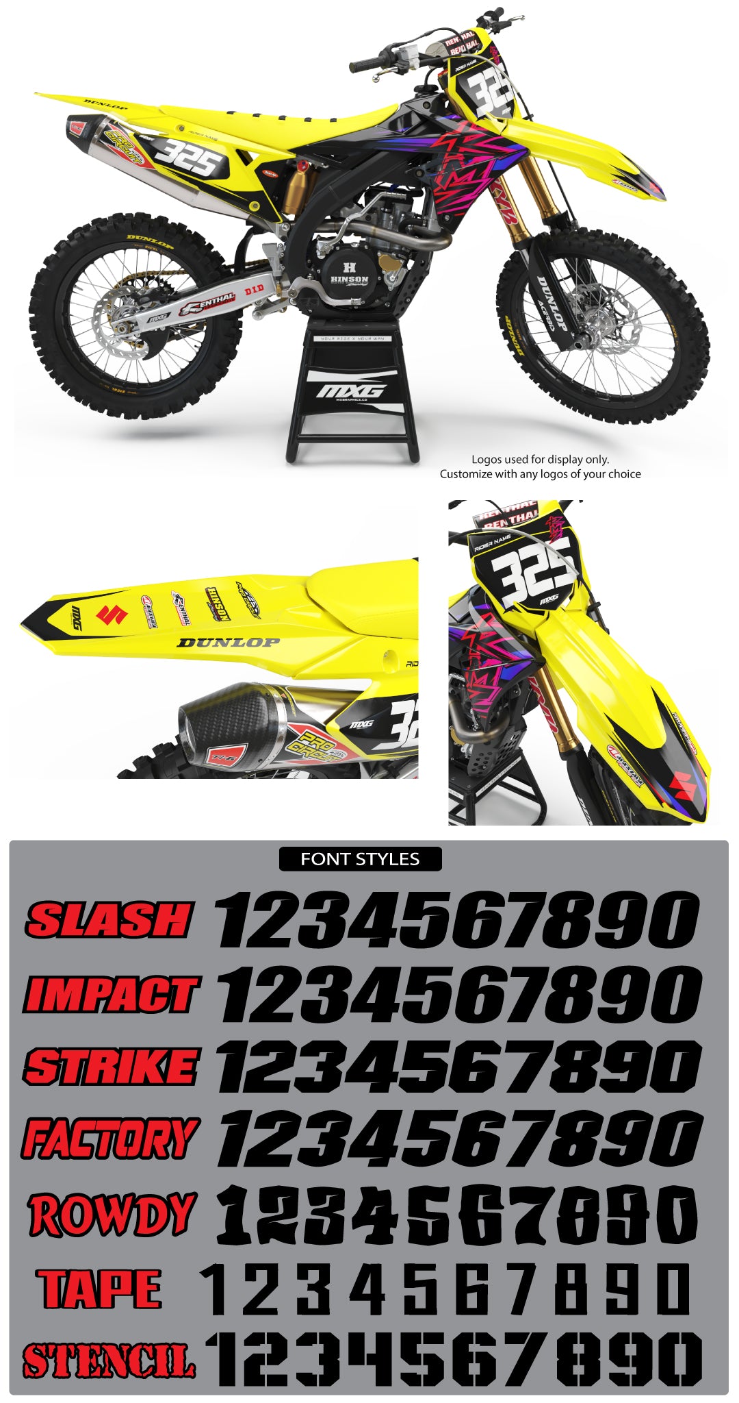 Suzuki Retro 97 Graphic Kit