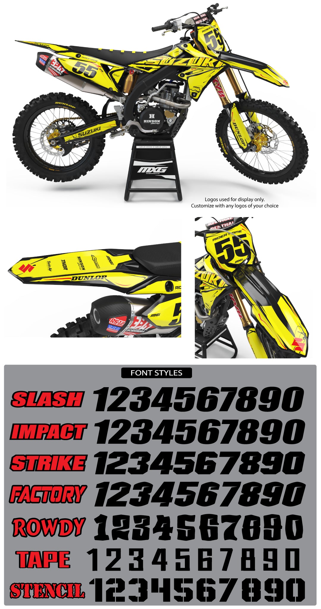 Suzuki Sketch Graphic Kit