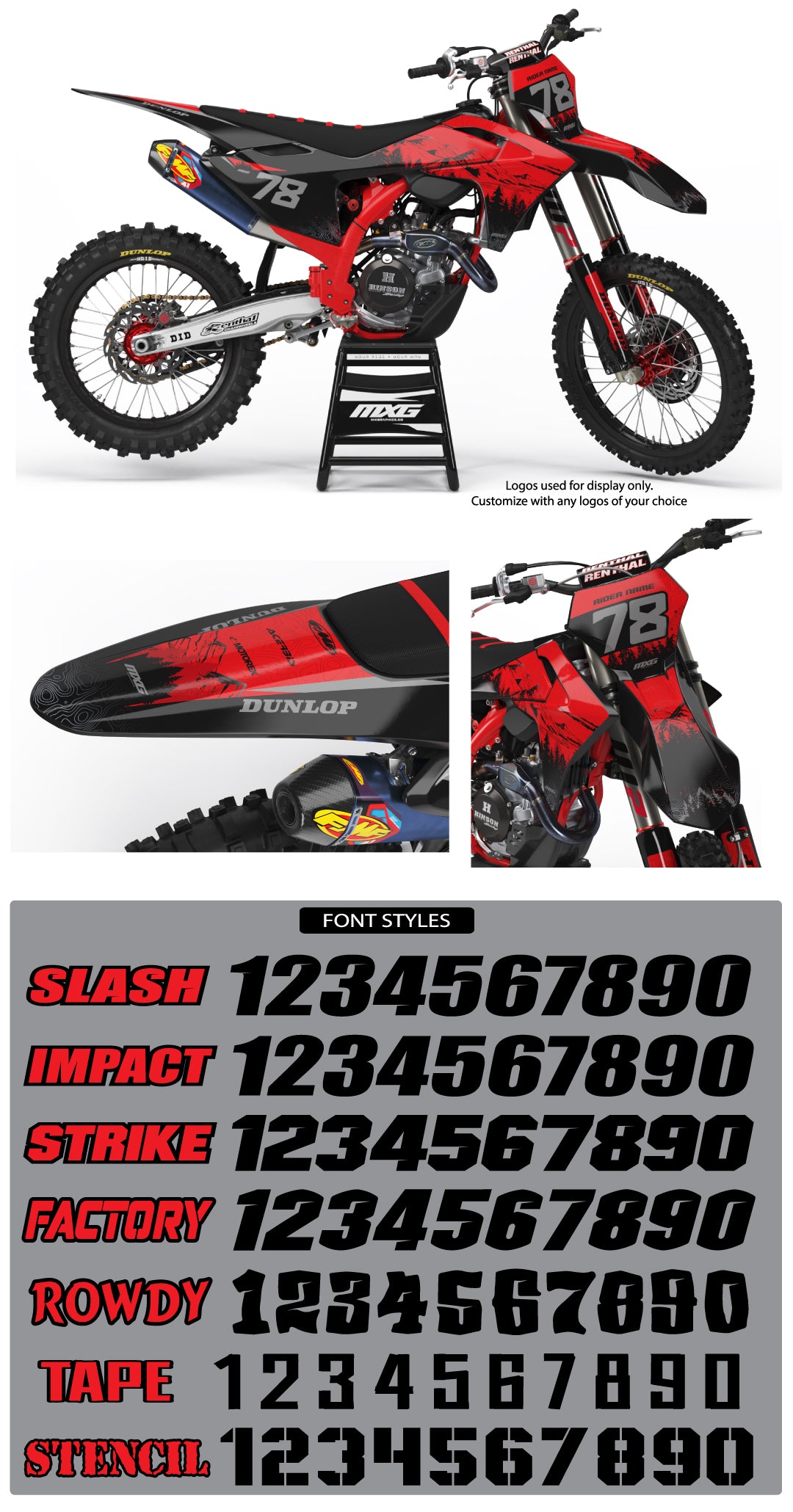 Gas Gas Wilderness Graphic Kit