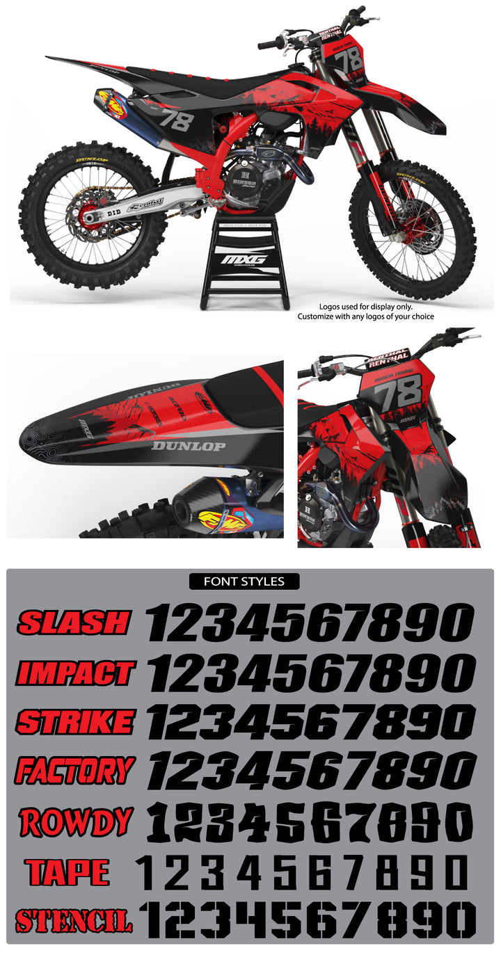 Gas Gas Wilderness Graphic Kit