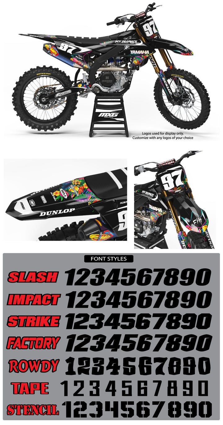 Yamaha Aloha Graphic Kit