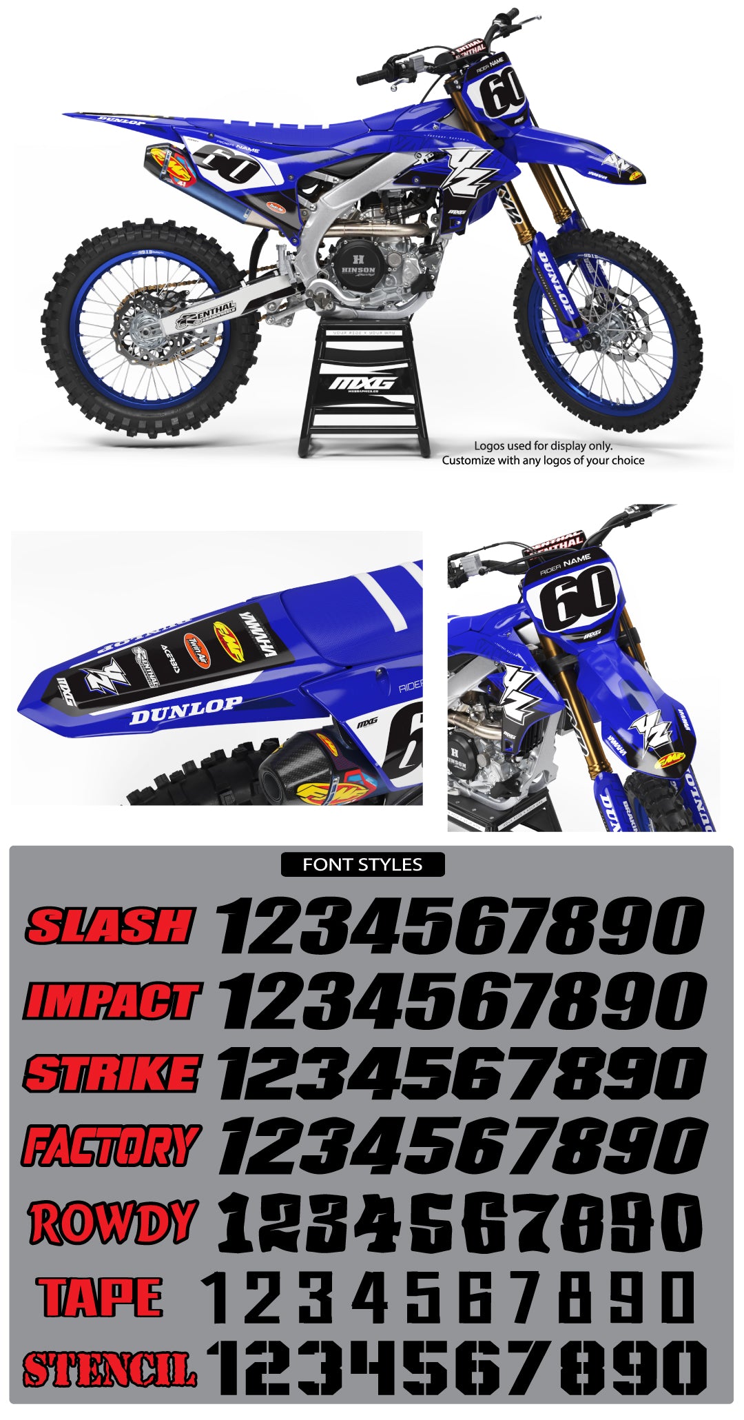 Yamaha MX14 Graphic Kit