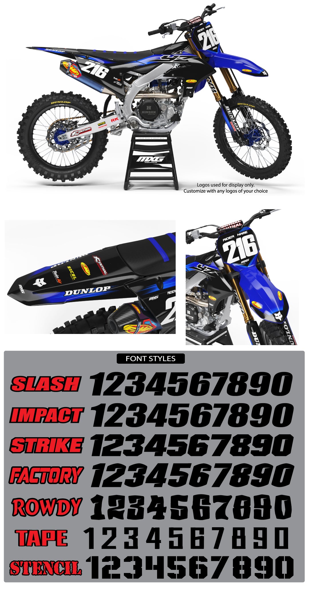 Yamaha Splinter Graphic Kit – MX Graphics