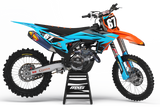 Factory 24 Cyan Graphic Kit for KTM