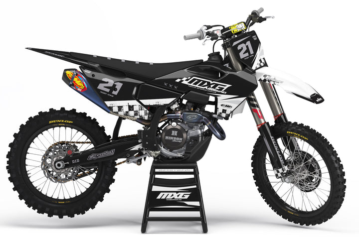 Husqvarna Checkered Graphic Kit