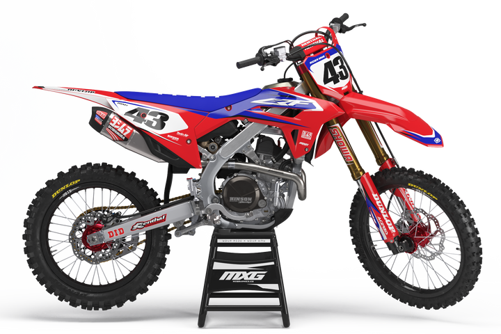 MX16 Blue Graphic Kit for Honda's
