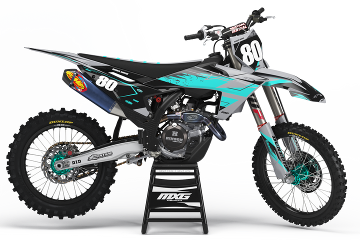 MX19 Grey Graphic Kit