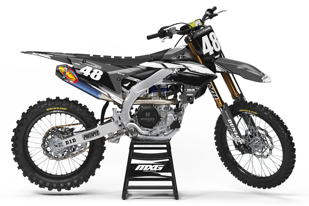 Yamaha MX21 Black Graphic Kit