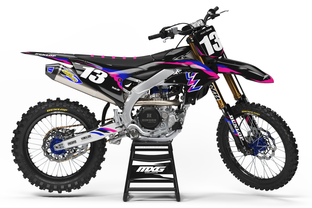 【ET】YAMAHA 販促品 ネオン管 希少 ディスプレイ Yamaha RETRO 93 FACTORY Graphics Kit | Rival Ink Design Co