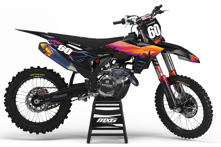 Tropical Nights Graphic Kit for KTM