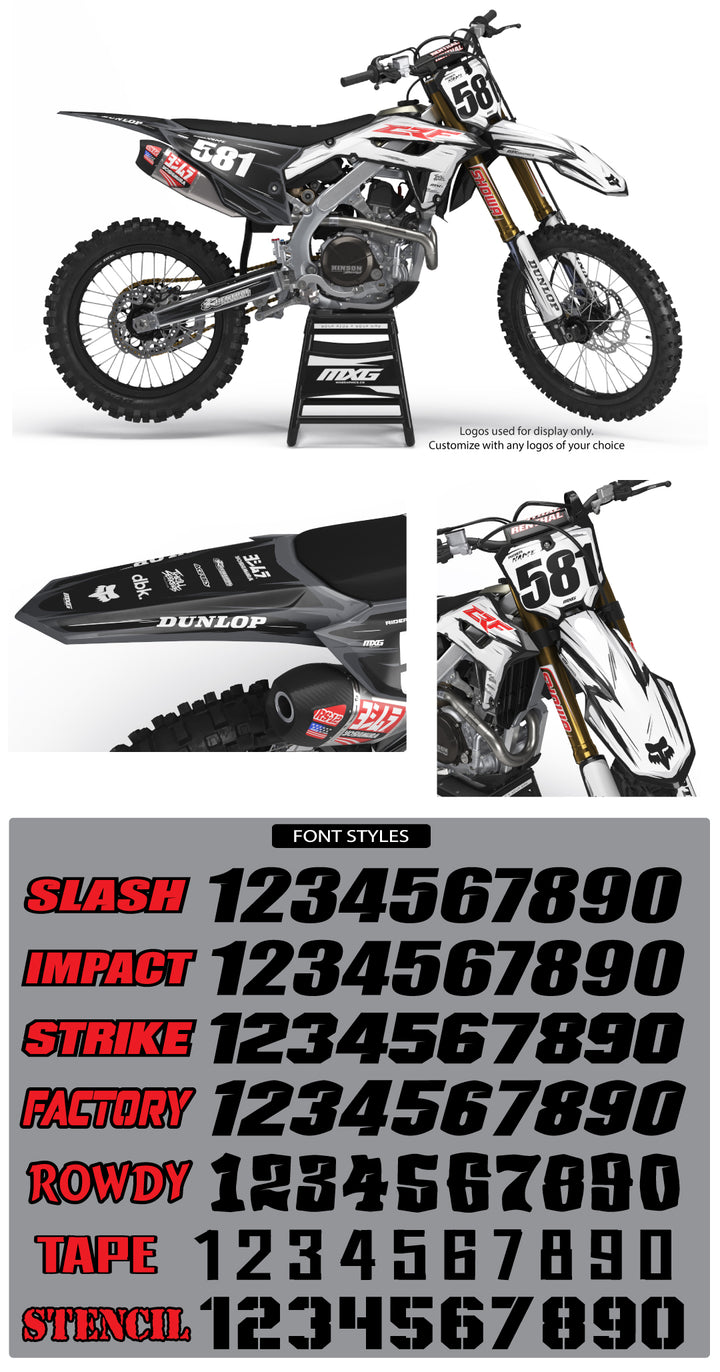 Scribble Graphic Kit for Honda's