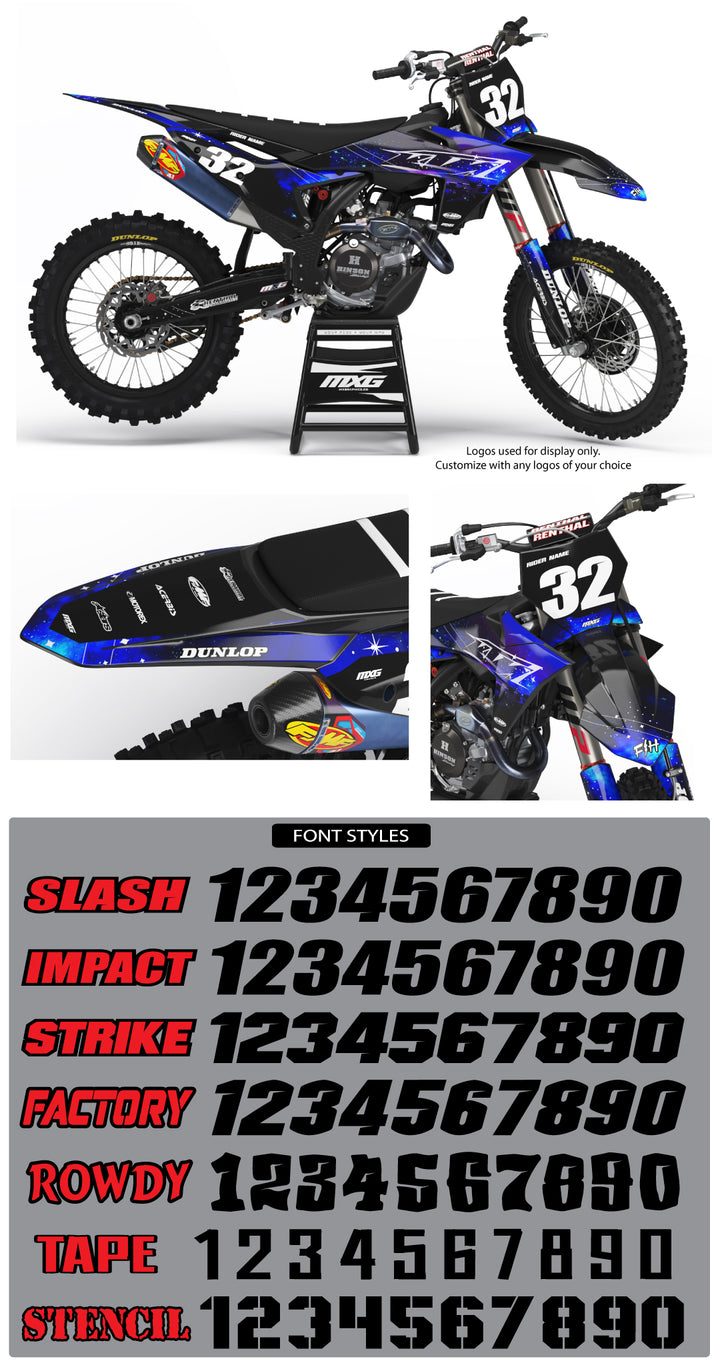 Galaxy Graphic Kit for KTM