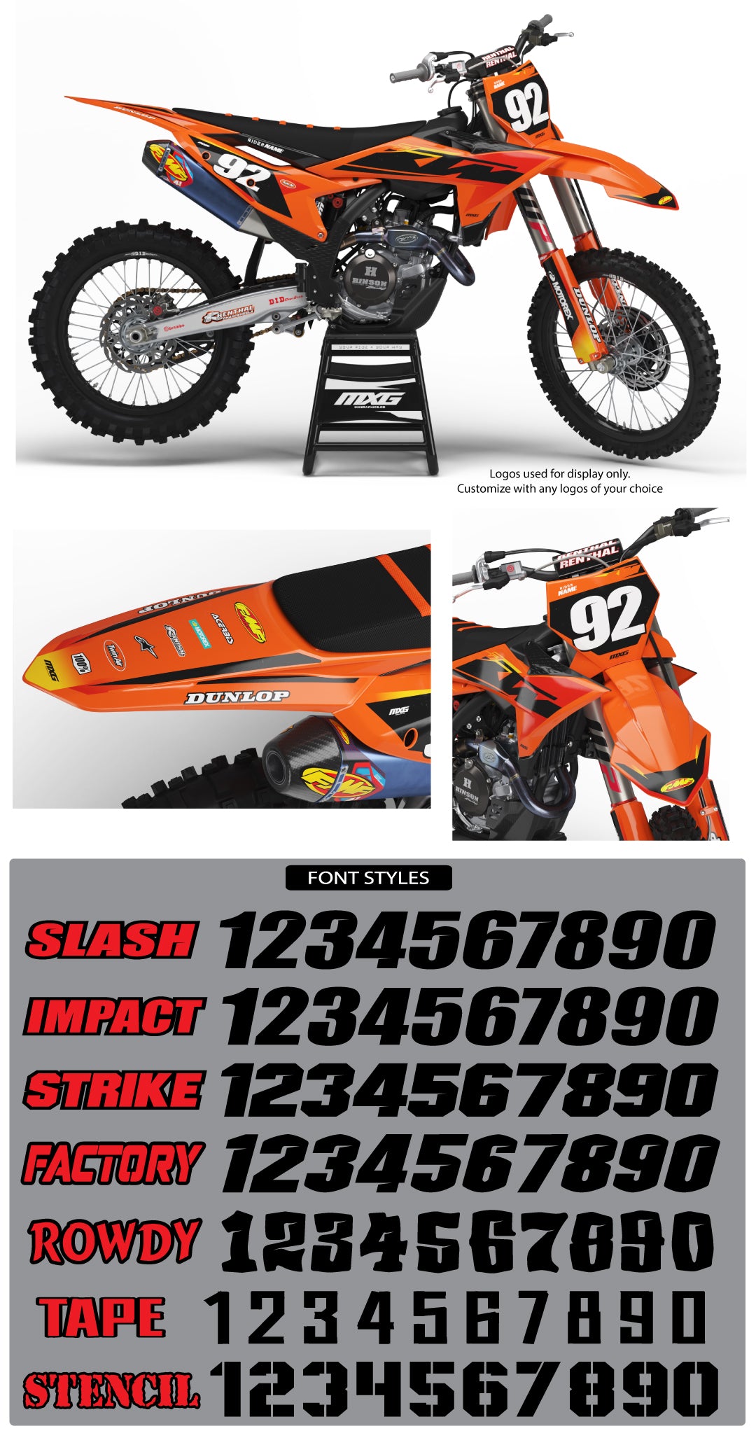 2024 ktm factory 25 factory 25 graphic kit for ktm