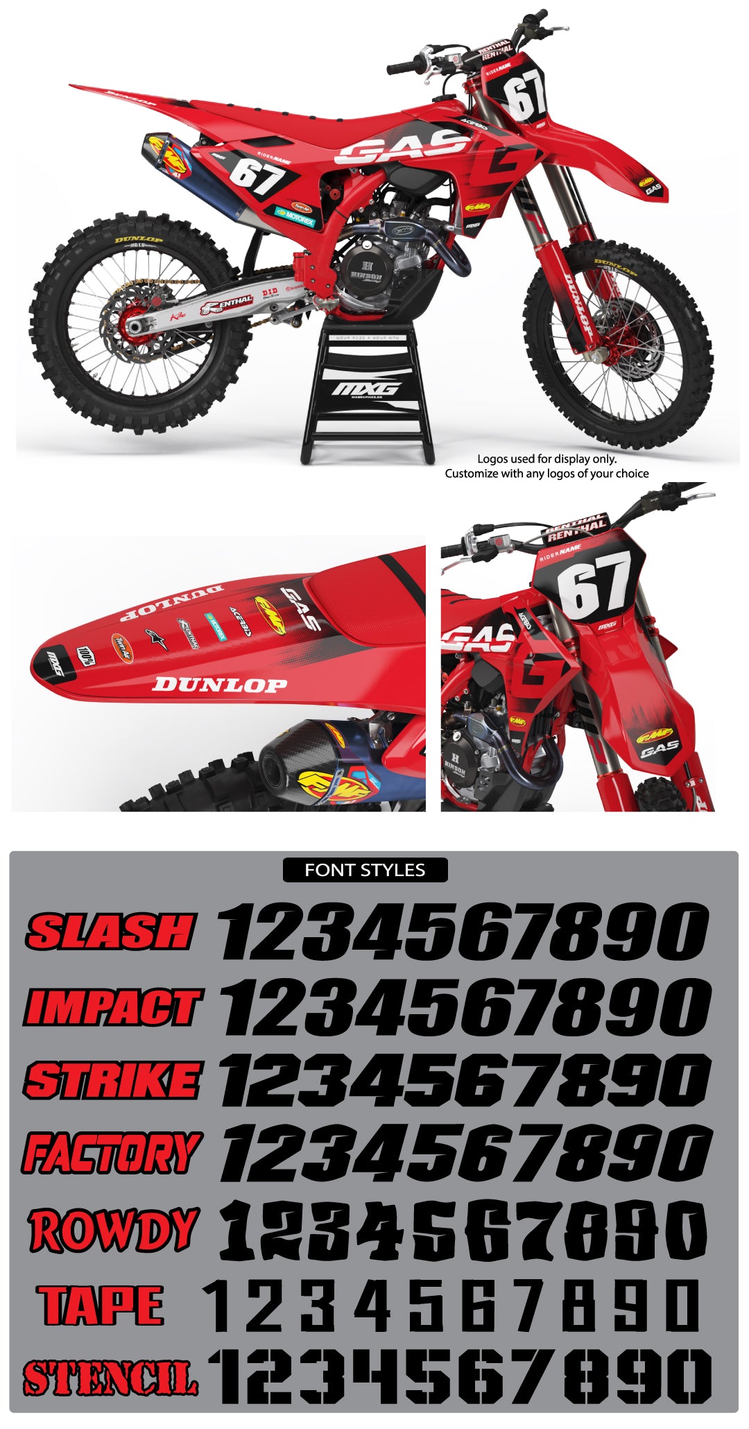 Gas Gas Works Graphic Kit