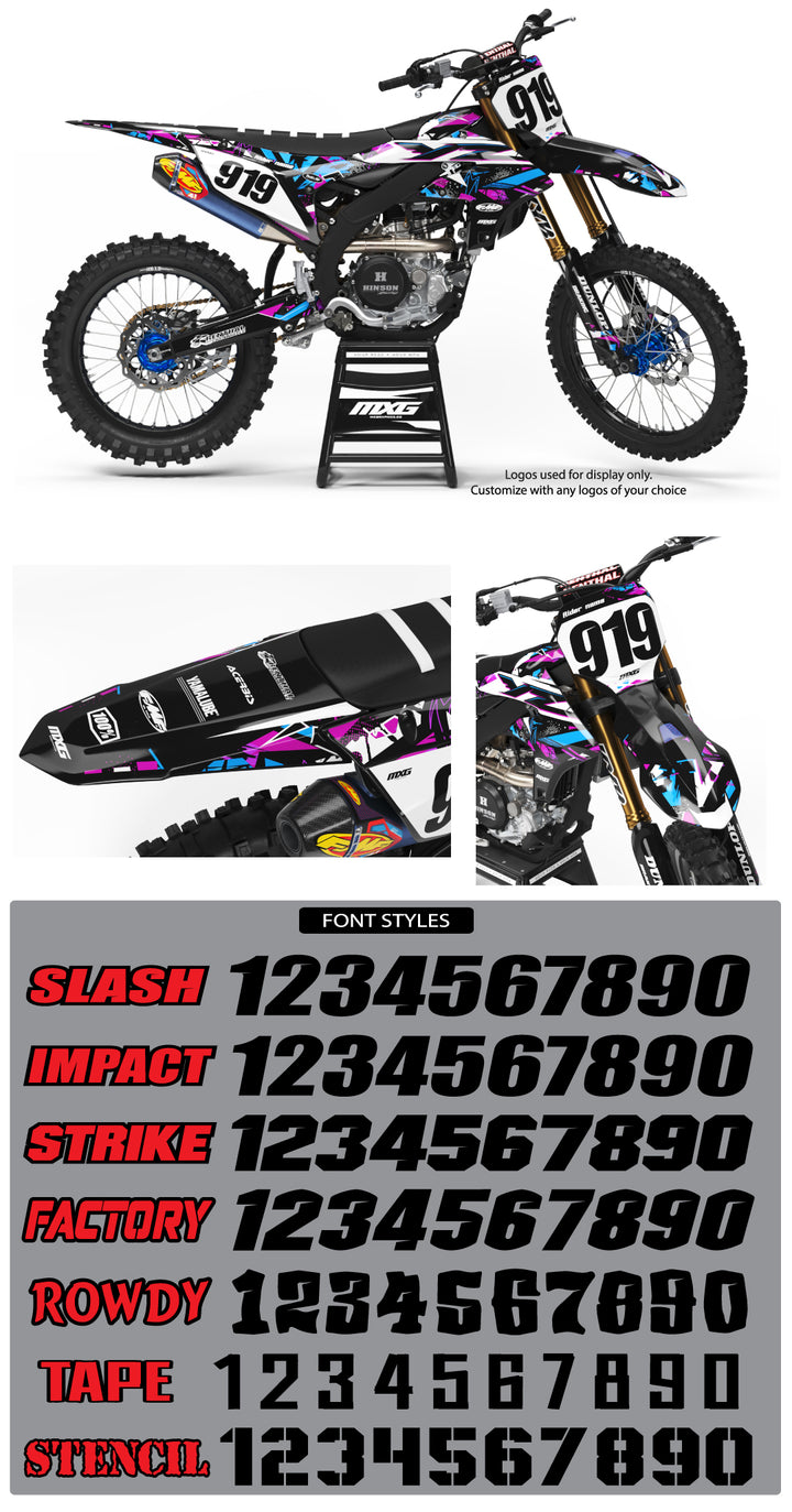 Yamaha Frenzy Graphic Kit