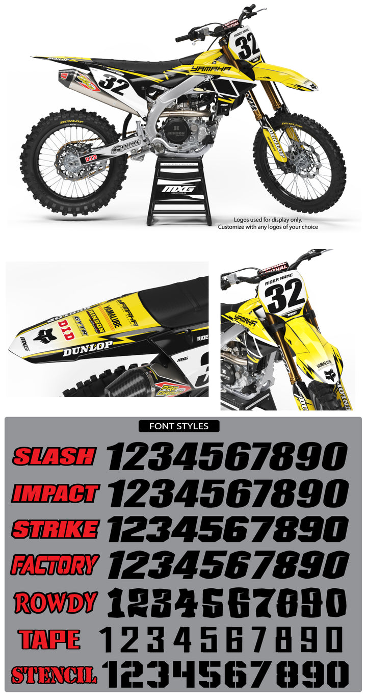Yamaha Hurricane Graphic Kit