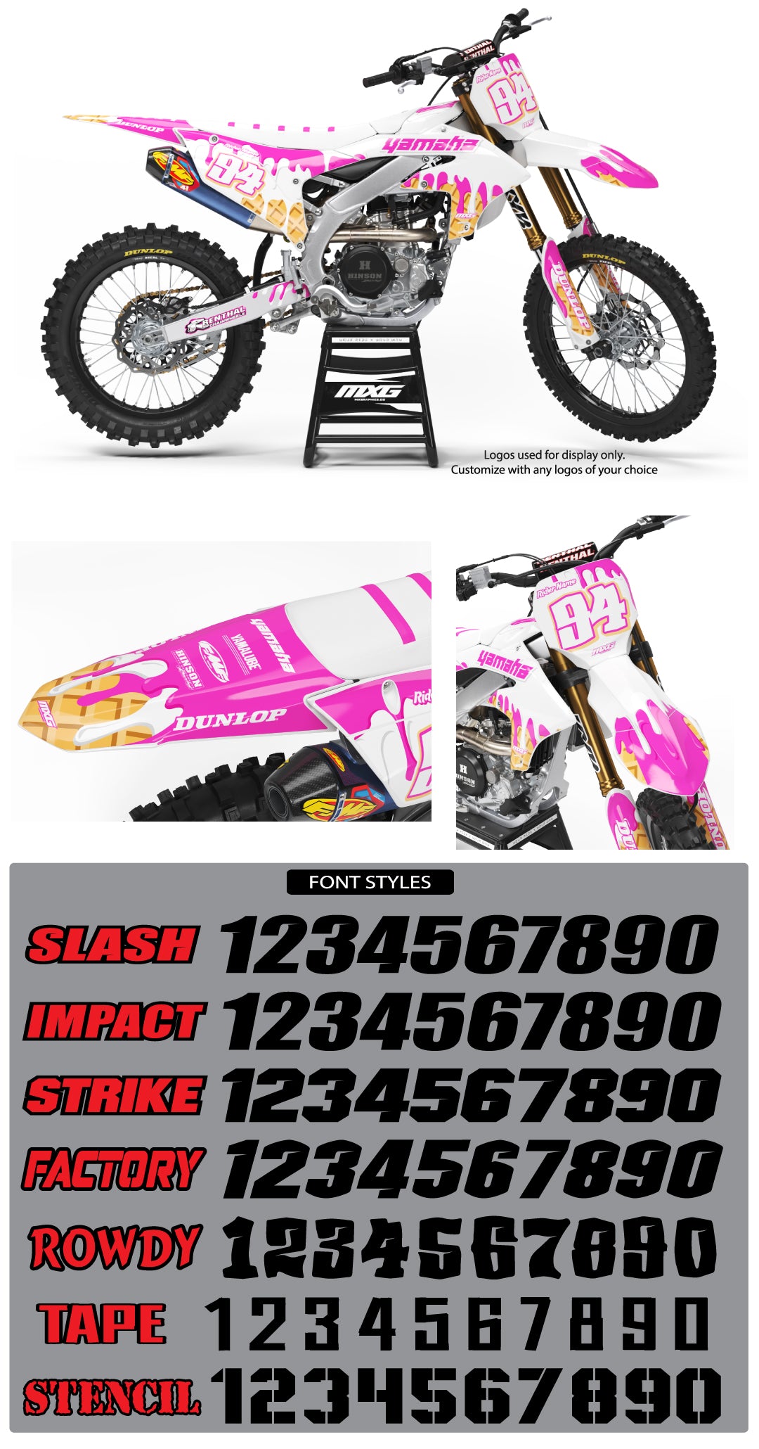 Yamaha Sweets Graphic Kit