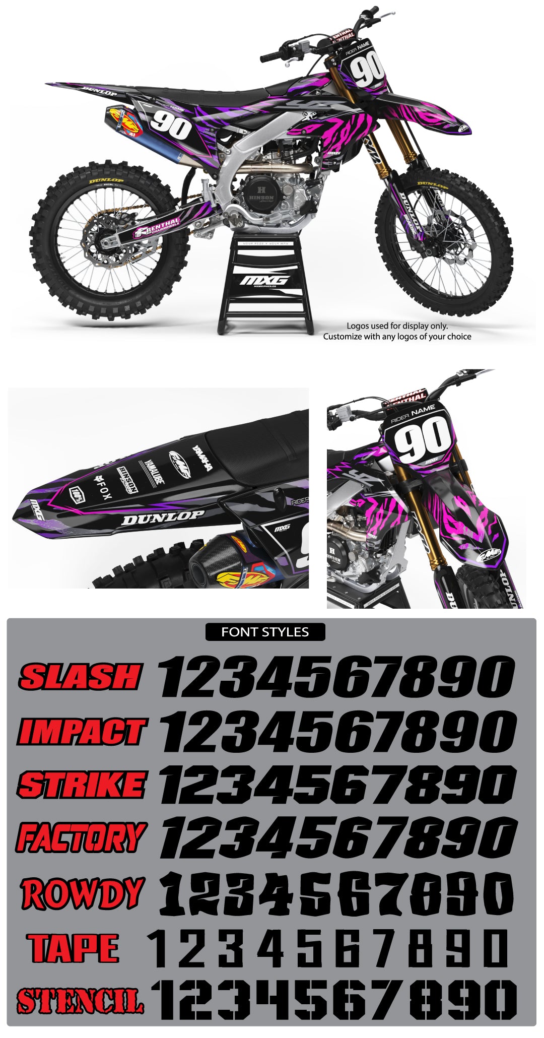Yamaha Untamed Graphic Kit