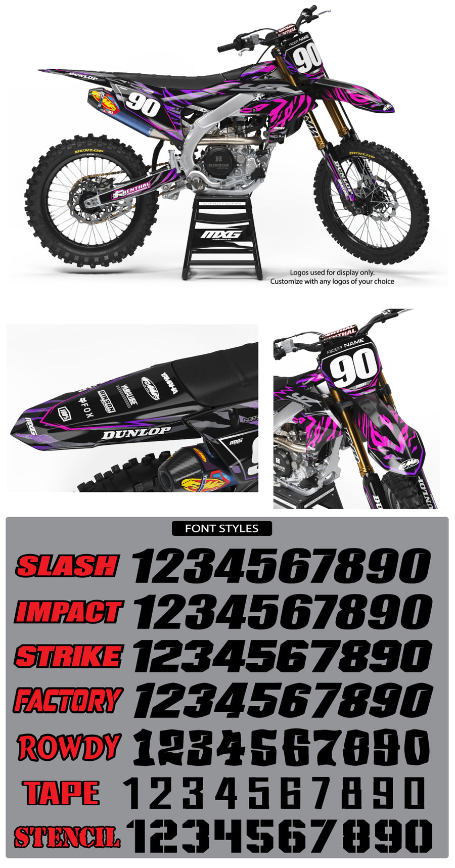 Yamaha Untamed Graphic Kit – MX Graphics