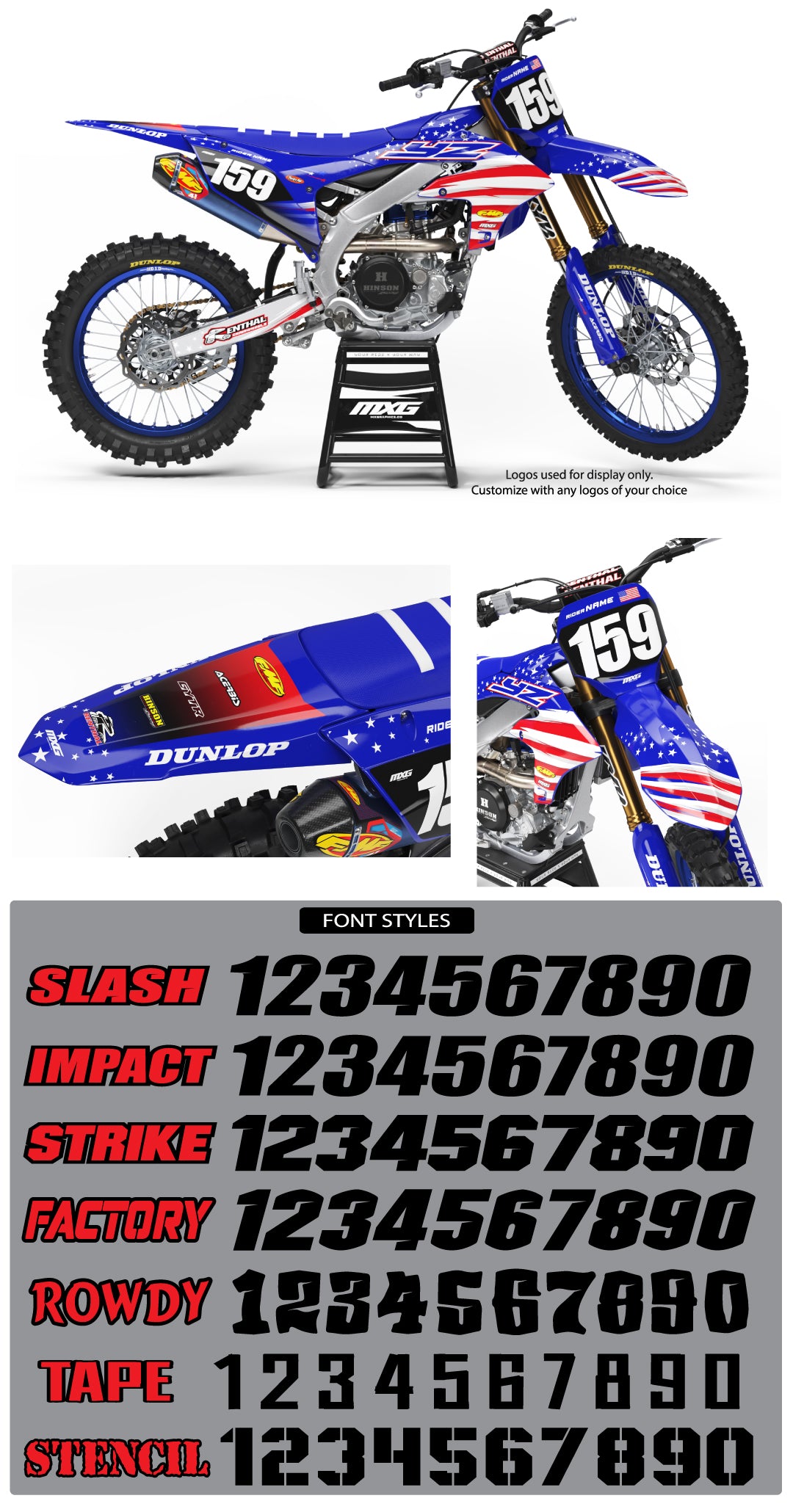 Yamaha USA Graphic Kit