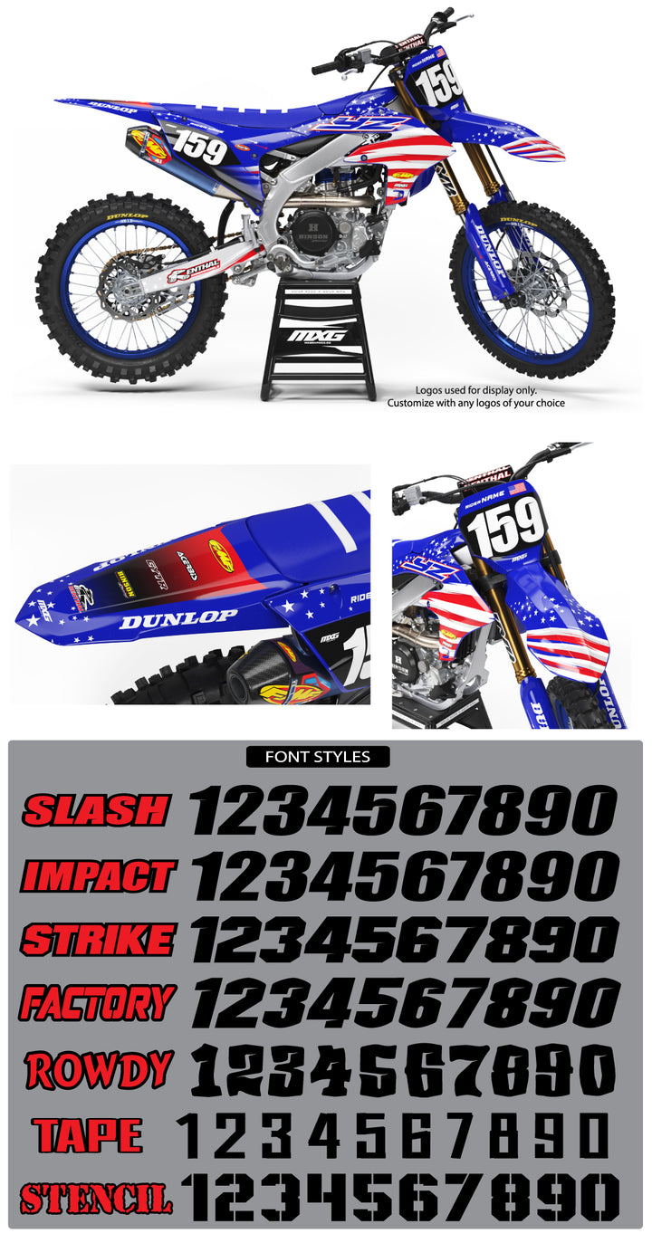 Yamaha USA Graphic Kit