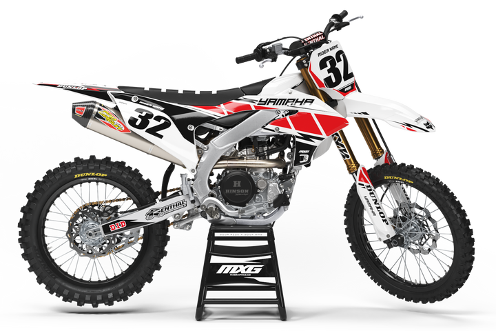 Yamaha Hurricane White Graphic Kit