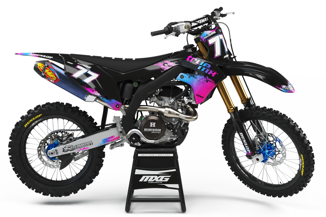 Kawasaki True MX Tyrian Haze Graphic Kit
